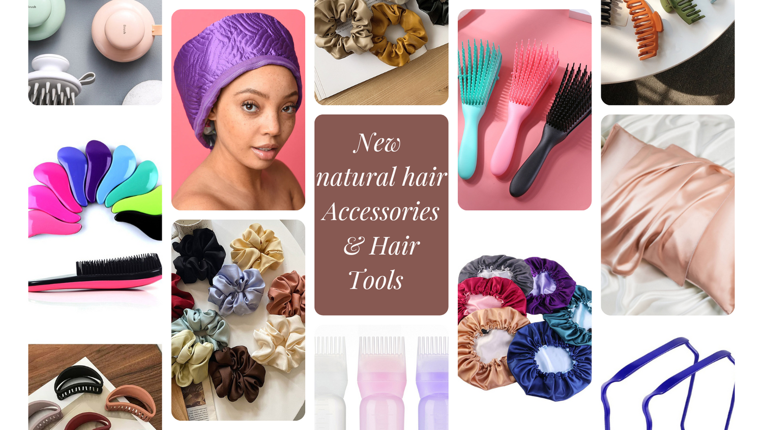 Elevate Your Hair Game: Introducing Amazingly Natural Hair Care's New Hair Accessories!
