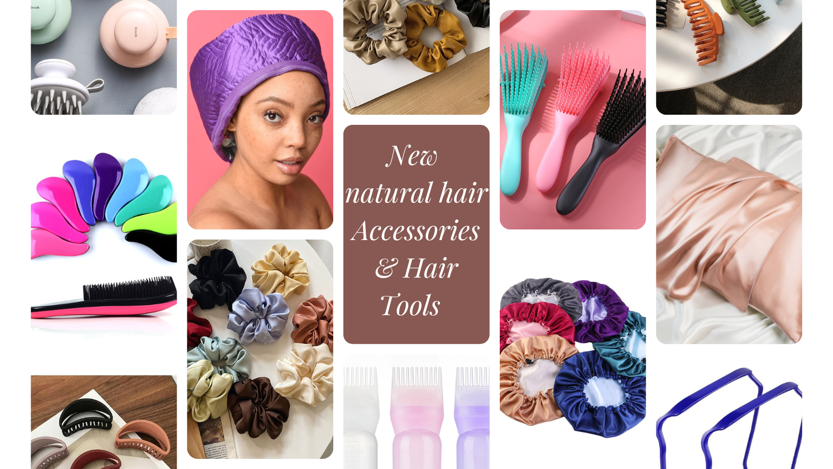Elevate Your Hair Game: Introducing Amazingly Natural Hair Care's New Hair Accessories!