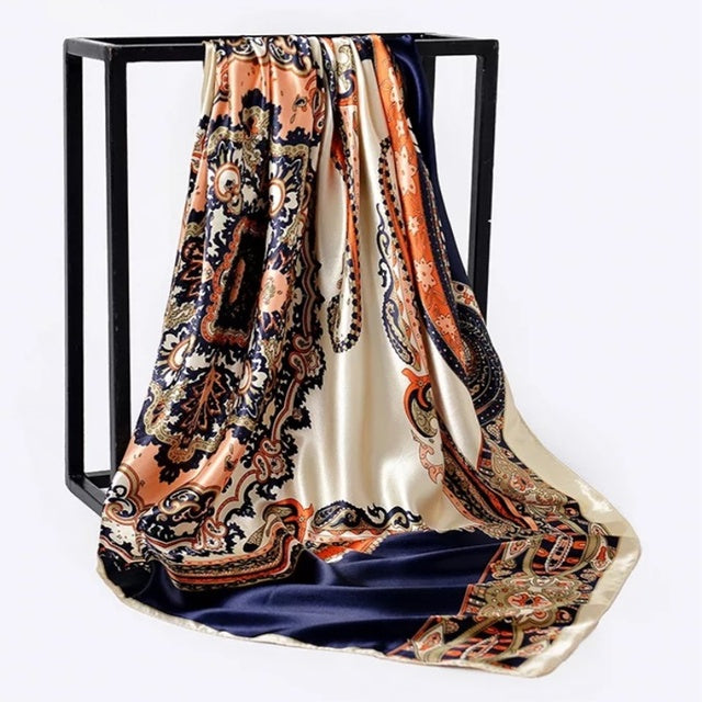Silk Hair Scarf β Protective Wrap for Curls & Coils