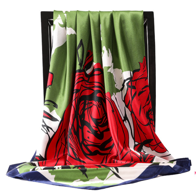 Silk Hair Scarf β Protective Wrap for Curls & Coils