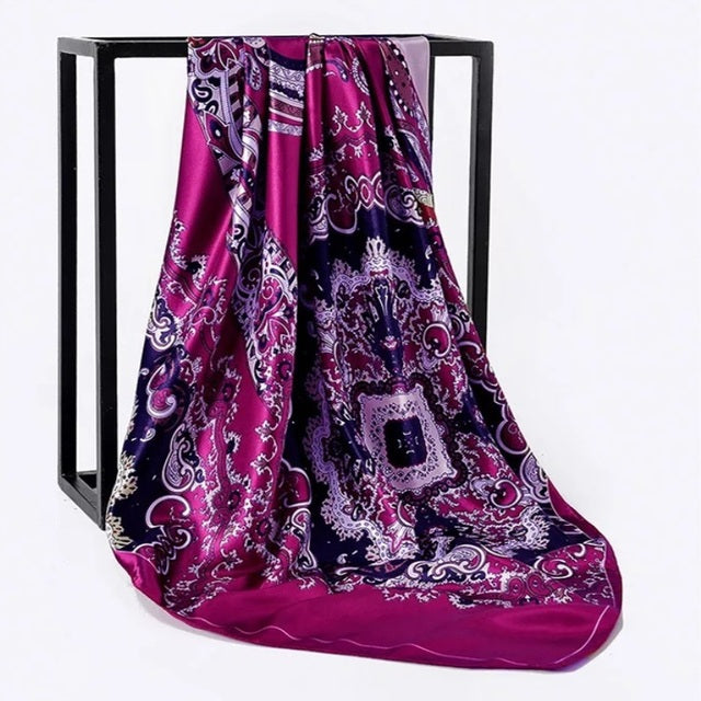 Silk Hair Scarf β Protective Wrap for Curls & Coils