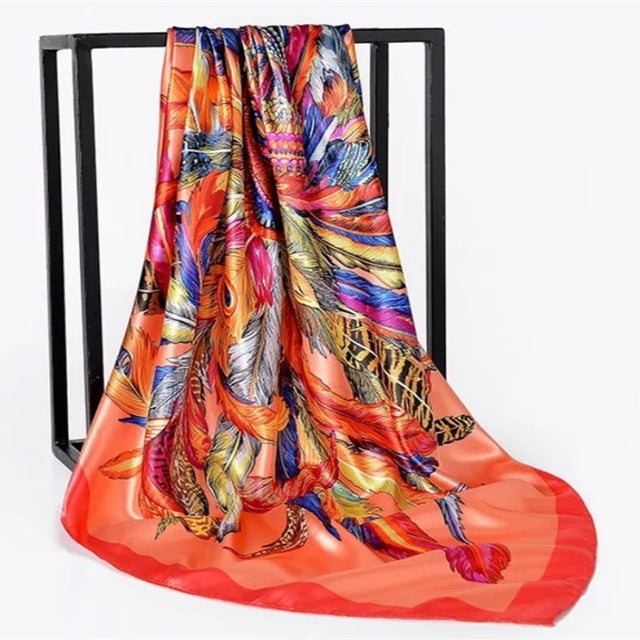 Silk Hair Scarf β Protective Wrap for Curls & Coils