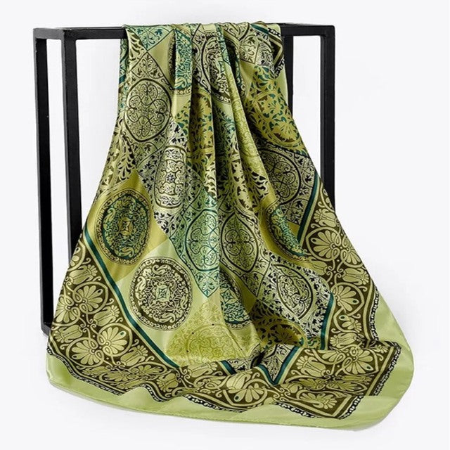 Silk Hair Scarf β Protective Wrap for Curls & Coils