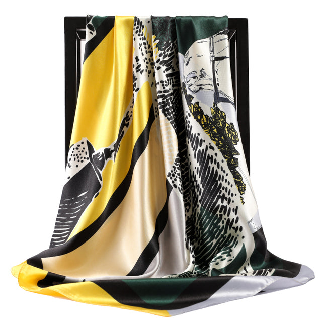 Silk Hair Scarf β Protective Wrap for Curls & Coils