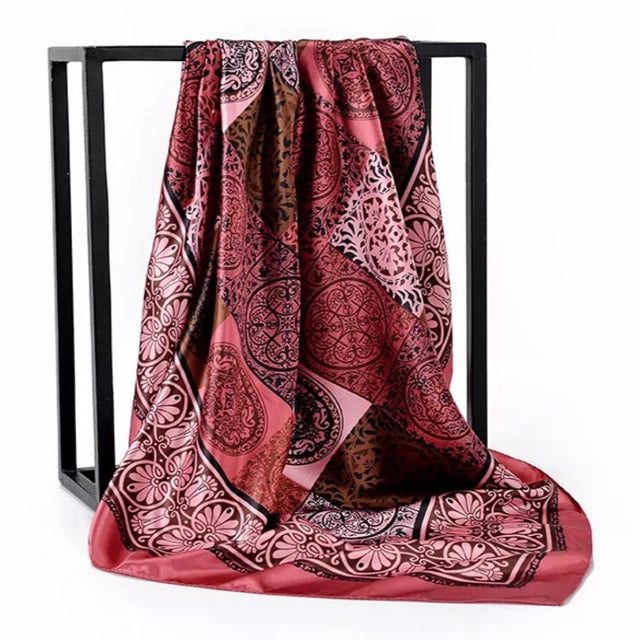 Silk Hair Scarf β Protective Wrap for Curls & Coils
