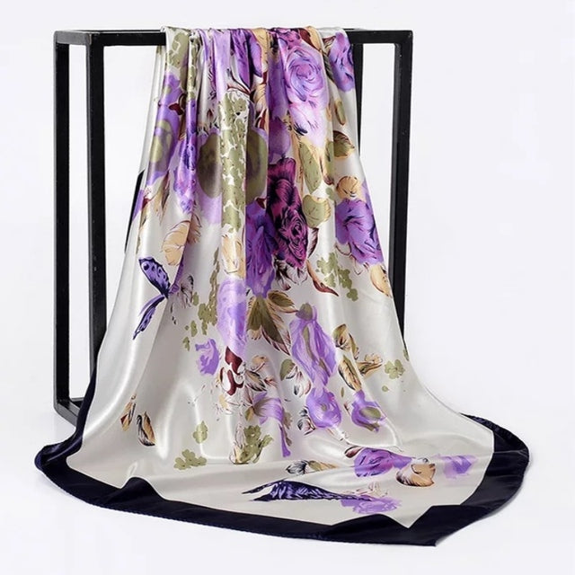 Silk Hair Scarf β Protective Wrap for Curls & Coils