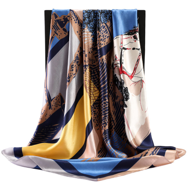 Silk Hair Scarf β Protective Wrap for Curls & Coils