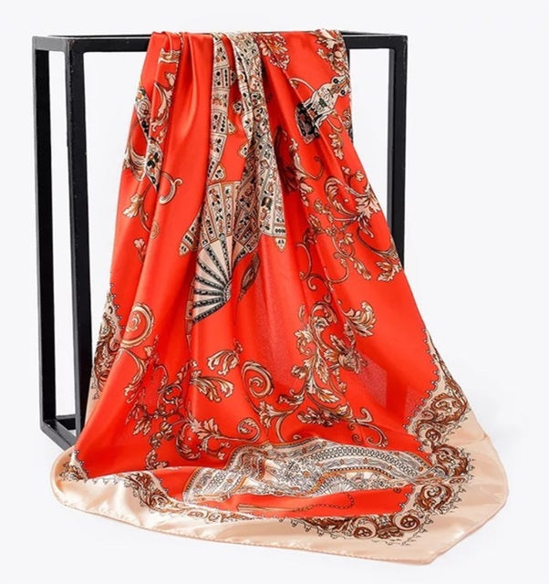 Silk Hair Scarf β Protective Wrap for Curls & Coils