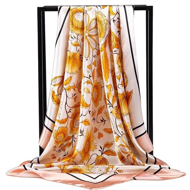 Silk Hair Scarf β Protective Wrap for Curls & Coils