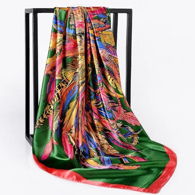 Silk Hair Scarf β Protective Wrap for Curls & Coils