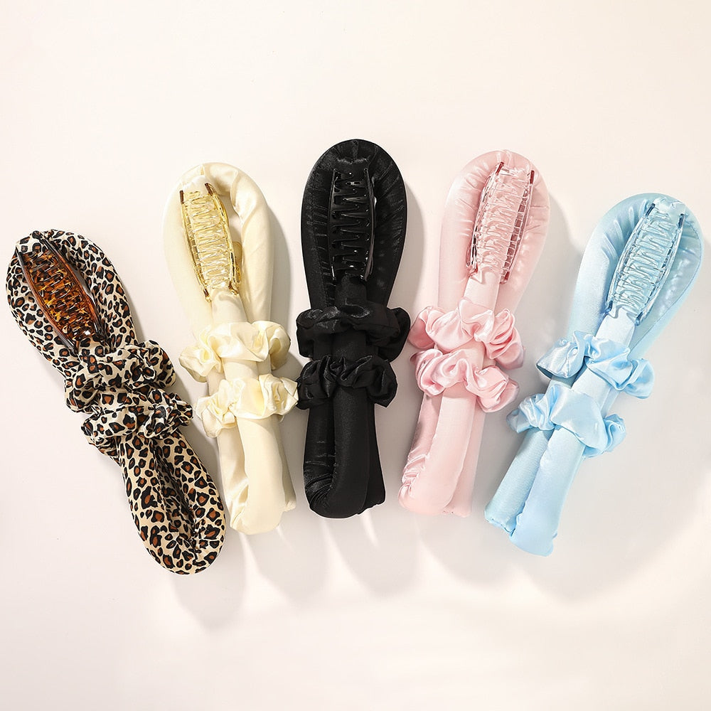 Heatless Curling Rod Headband – No-Heat Curls Overnight