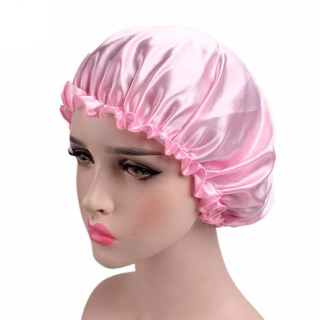 Reversible Satin Bonnet – Double-Sided Curl Protection