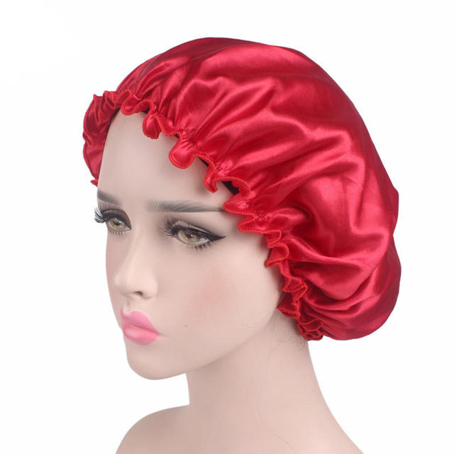 Reversible Satin Bonnet – Double-Sided Curl Protection