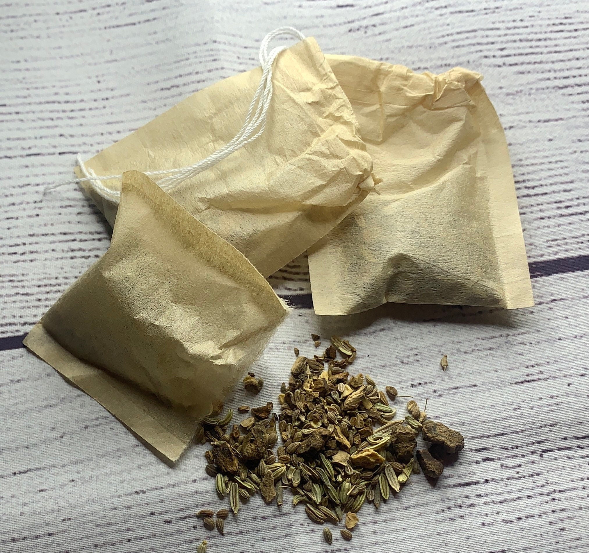 Herbal hair tea