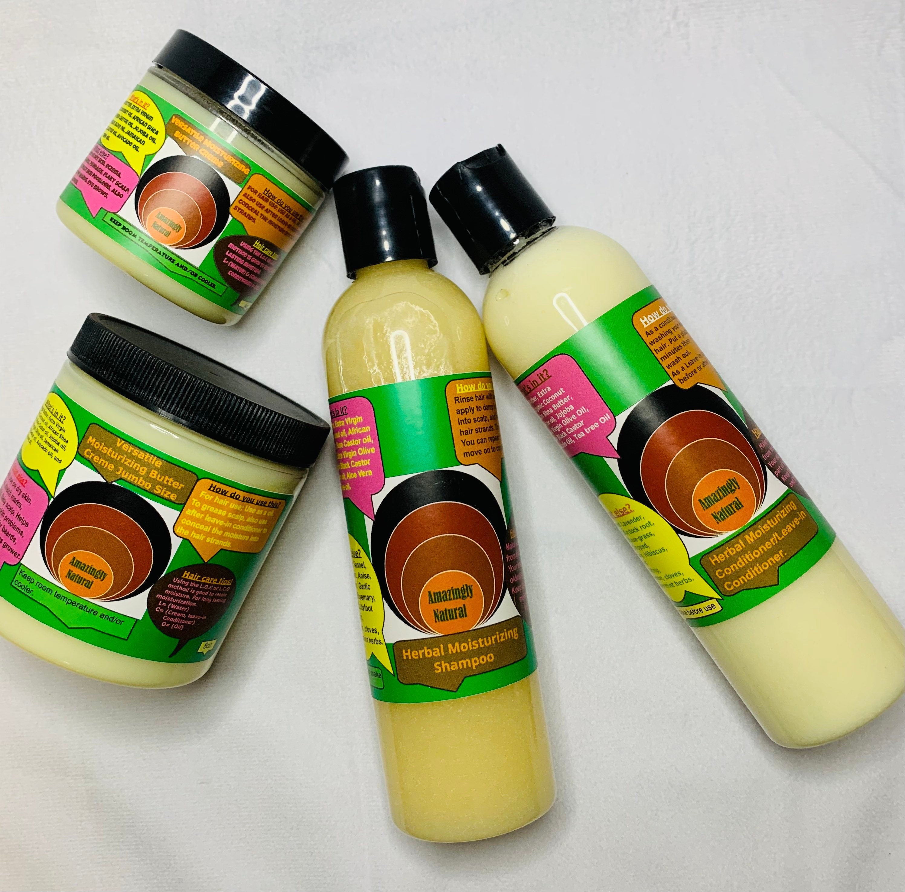 HERBAL MOISTURIZING COLLECTION W/ BUTTERCREAM 80Z