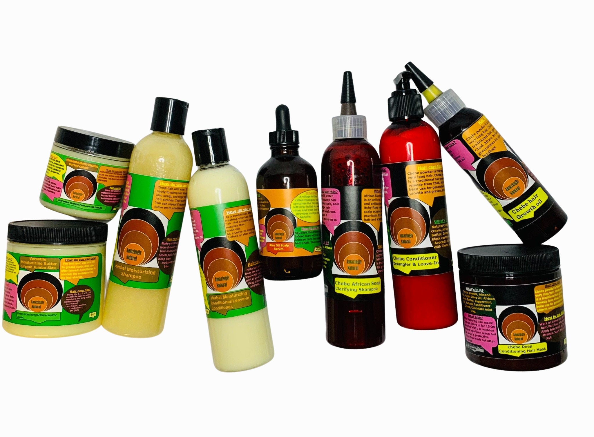 Revive, renew, and rejoice in the beauty of your hair with Amazingly Natural.&quot;