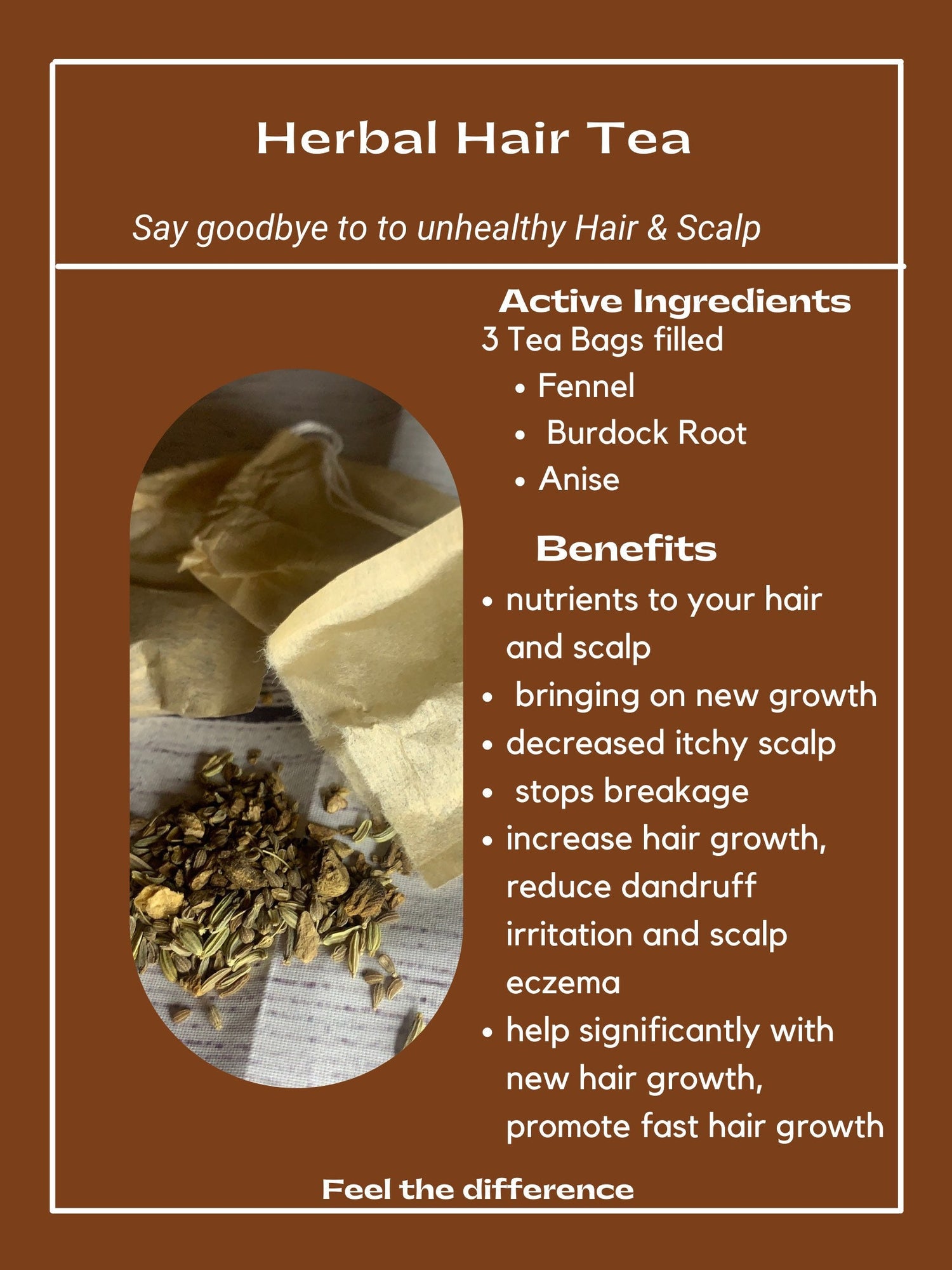 I GOT SOME TEA FOR THAT HAIR!