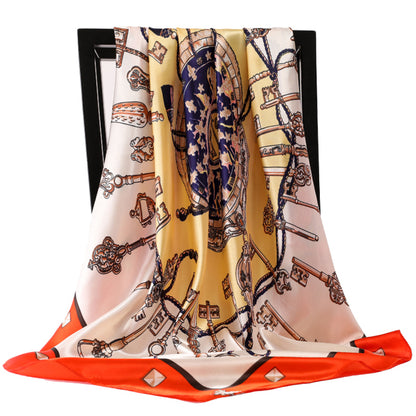 Silk Hair Scarf – Protective Wrap for Curls &amp; Coils