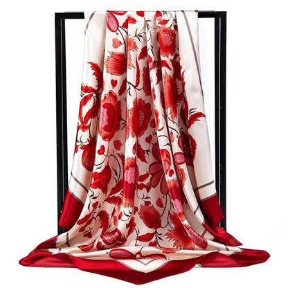 Silk Hair Scarf – Protective Wrap for Curls &amp; Coils