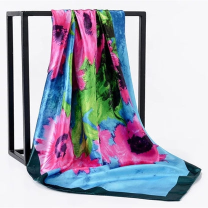 Silk Hair Scarf – Protective Wrap for Curls &amp; Coils