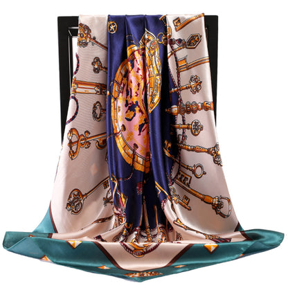 Silk Hair Scarf – Protective Wrap for Curls &amp; Coils