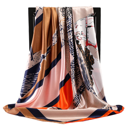 Silk Hair Scarf – Protective Wrap for Curls &amp; Coils