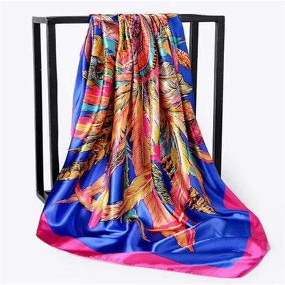 Silk Hair Scarf – Protective Wrap for Curls &amp; Coils