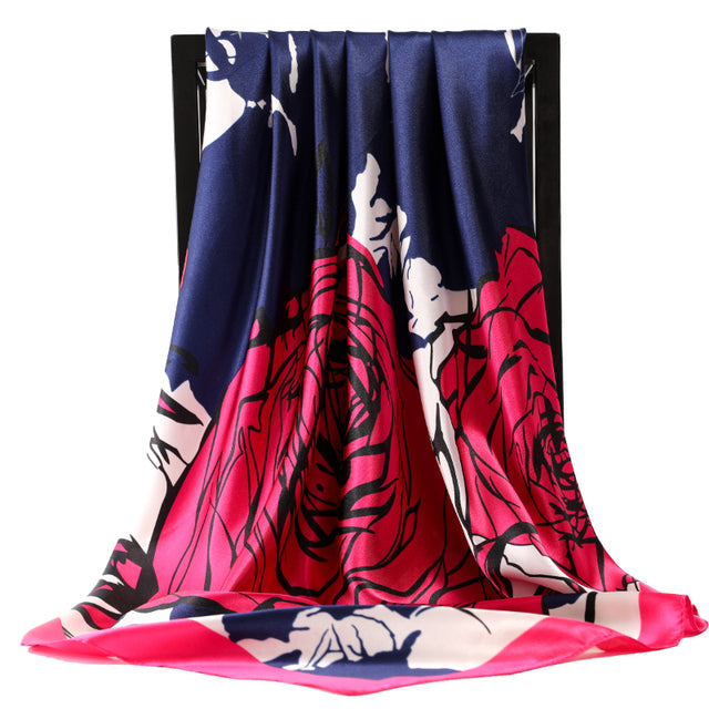 Silk Hair Scarf – Protective Wrap for Curls &amp; Coils