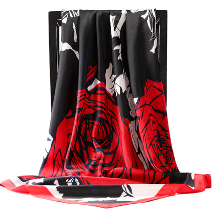 Silk Hair Scarf – Protective Wrap for Curls &amp; Coils