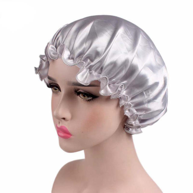 Reversible Satin Bonnet – Double-Sided Curl Protection