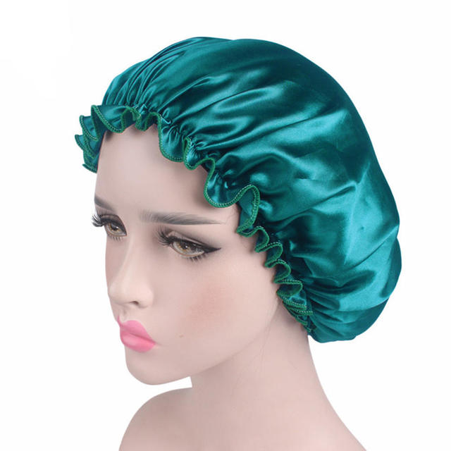 Reversible Satin Bonnet – Double-Sided Curl Protection