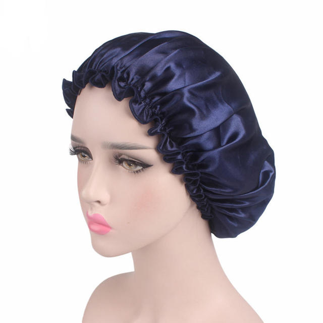 Reversible Satin Bonnet – Double-Sided Curl Protection