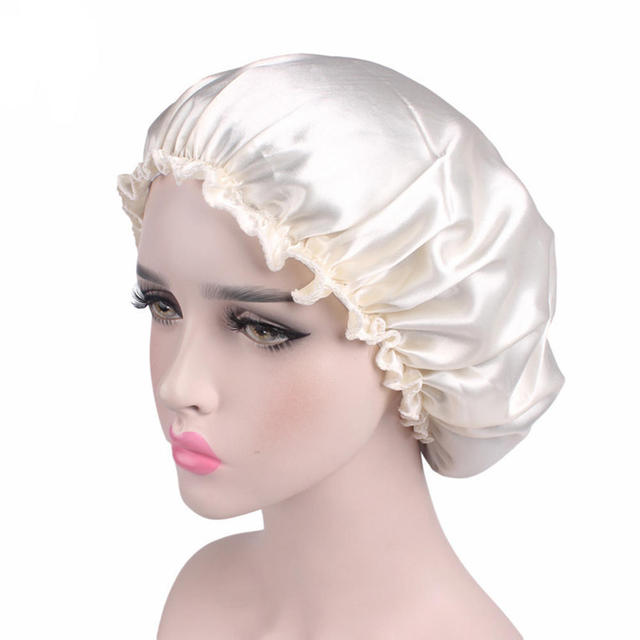Reversible Satin Bonnet – Double-Sided Curl Protection